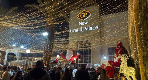 افتتاح الحدث الأضخم في نيو جراند بالاس احتفالا بالكريسماس